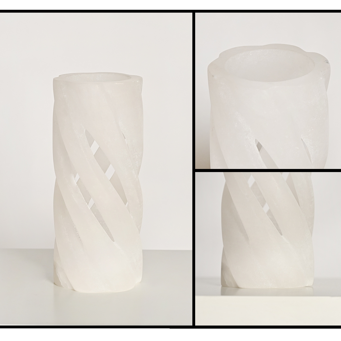 Hohle Kunstwerk-Vase „Naturgöttin“ 