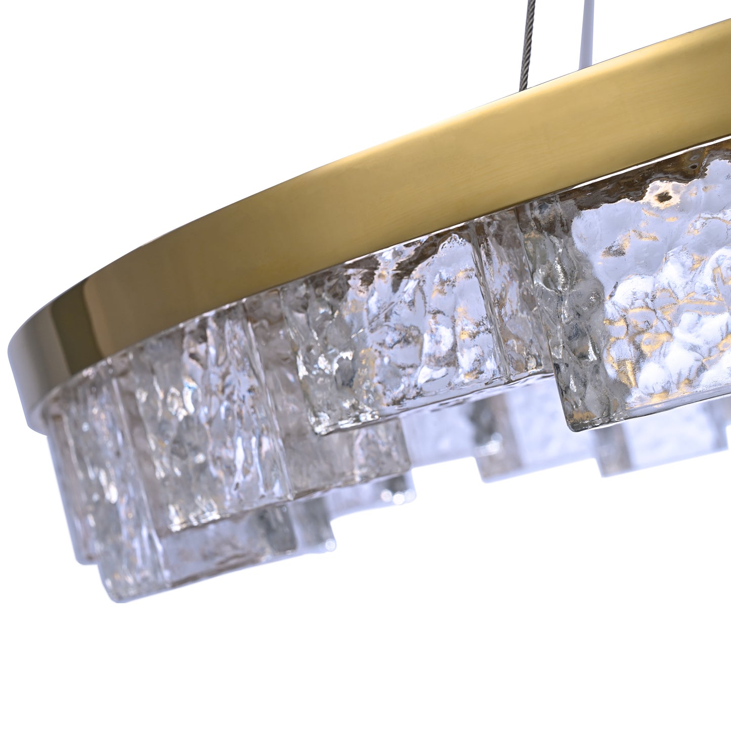 Modern Dynamic Wave LED Chandelier