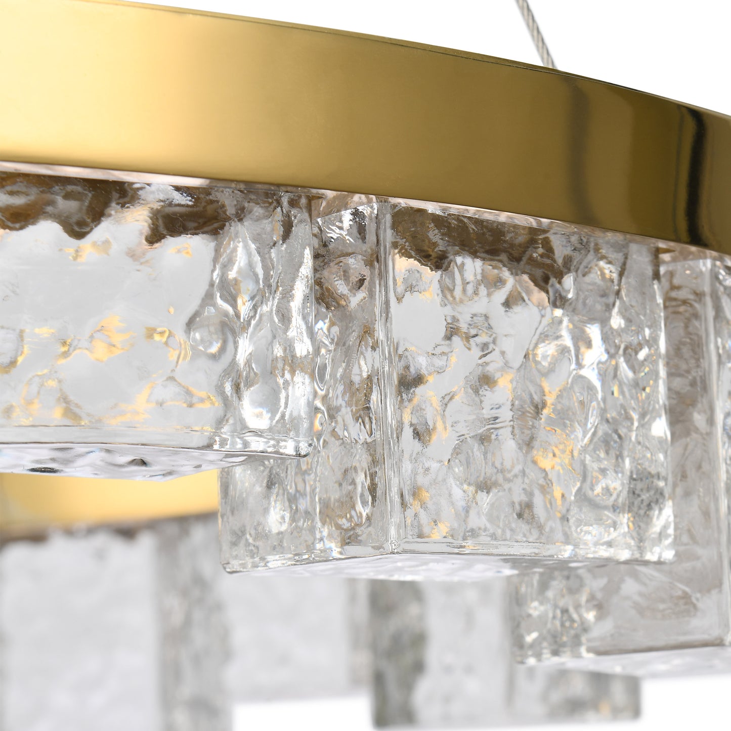 Modern Dynamic Wave LED Chandelier