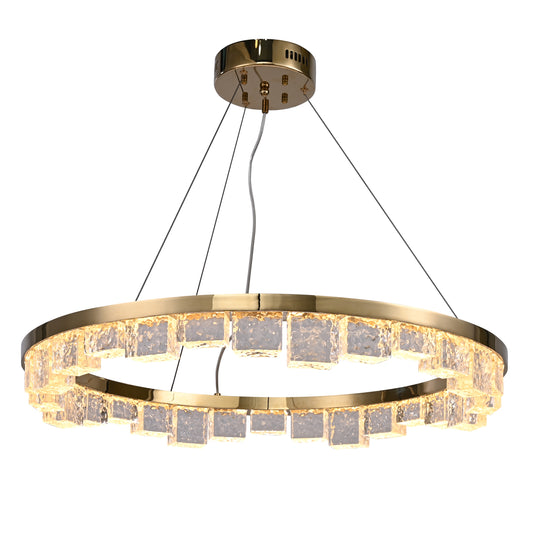 Modern Dynamic Wave LED Chandelier