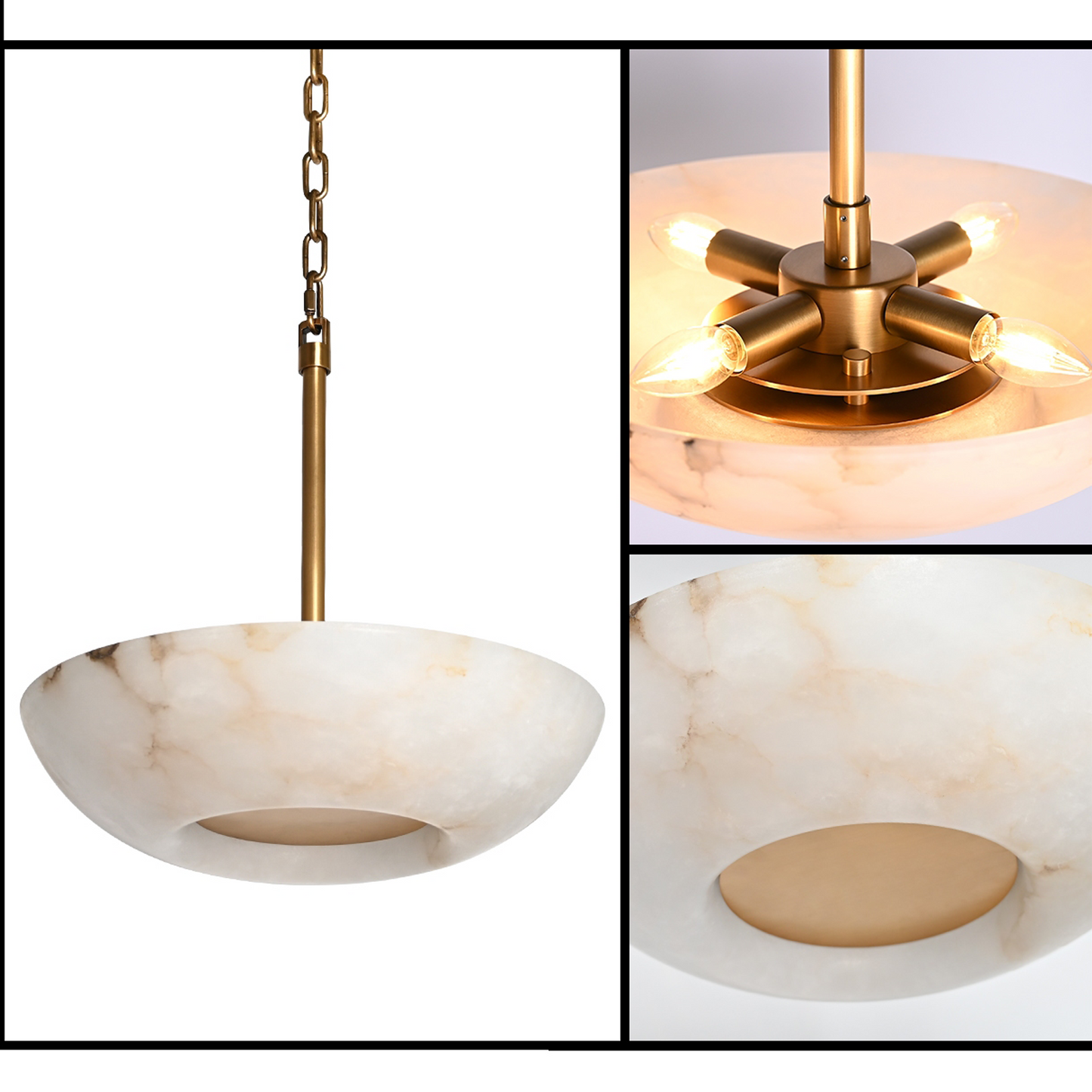 Marble Pendant Light