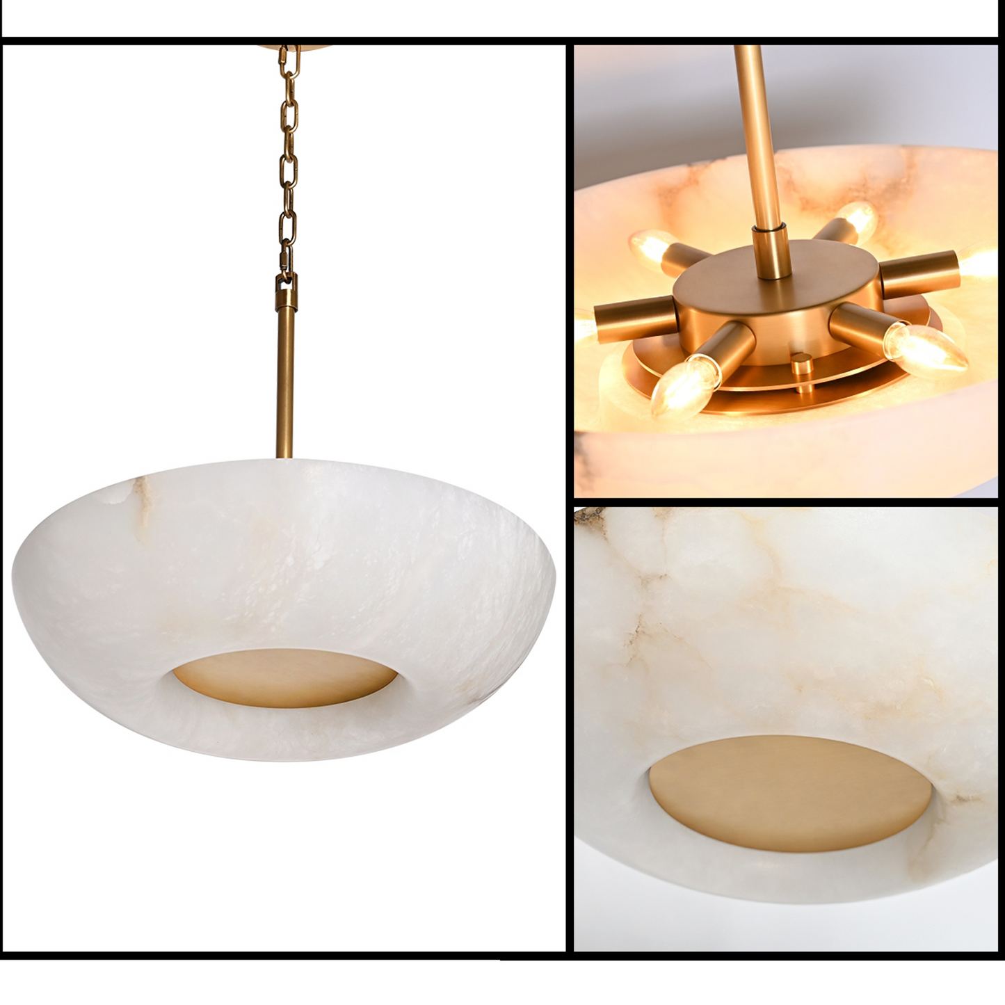 Marble Pendant Light