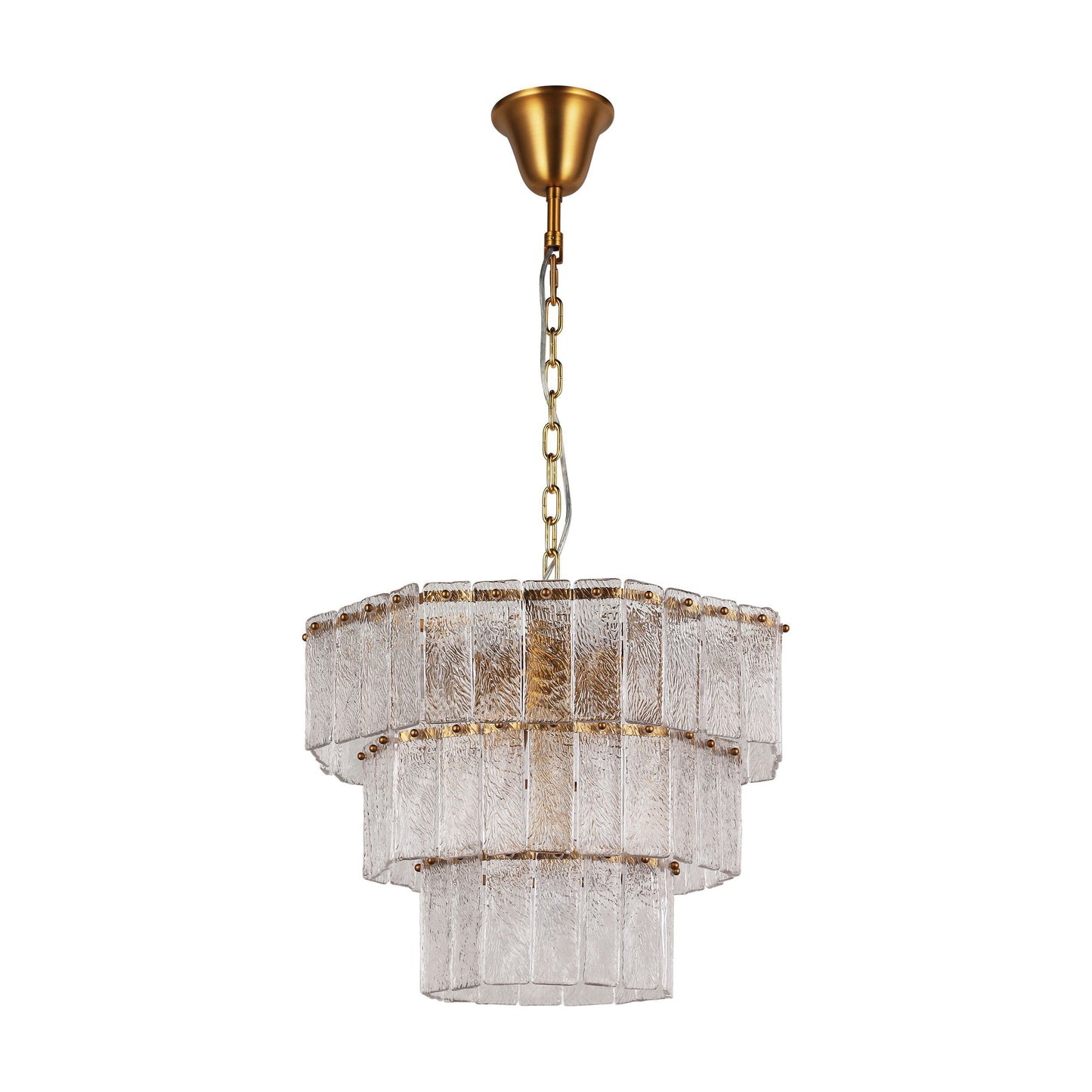 Octagonal Glacier Luxury Chandelier