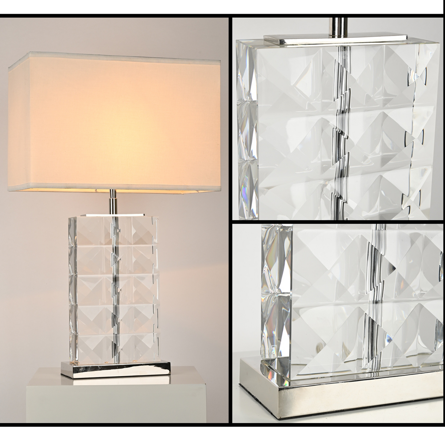 Luxury Crystal Glass Table Lamps-good decor