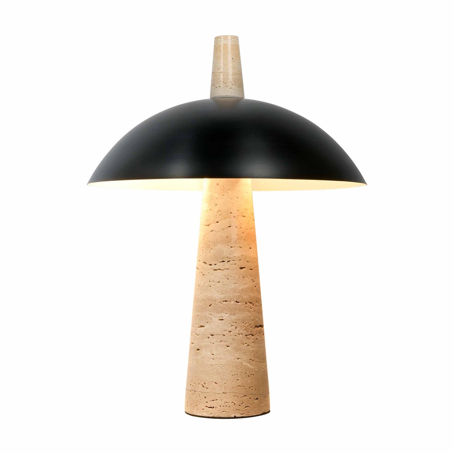 Dimming Function Travertine Table Lamp