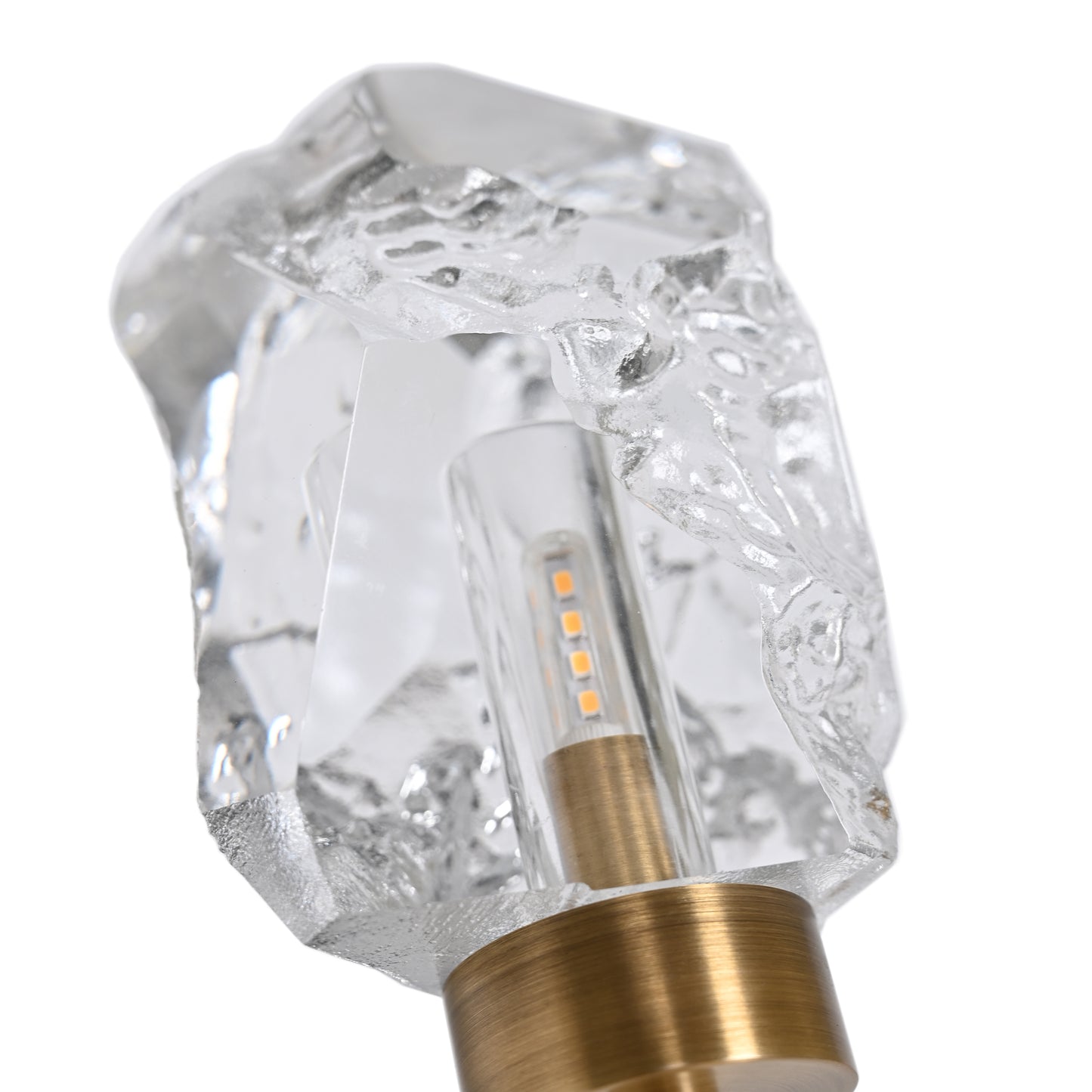 Lambert Glacier-inspirierte Kristall-Wandlampe | Modernes Licht Luxus