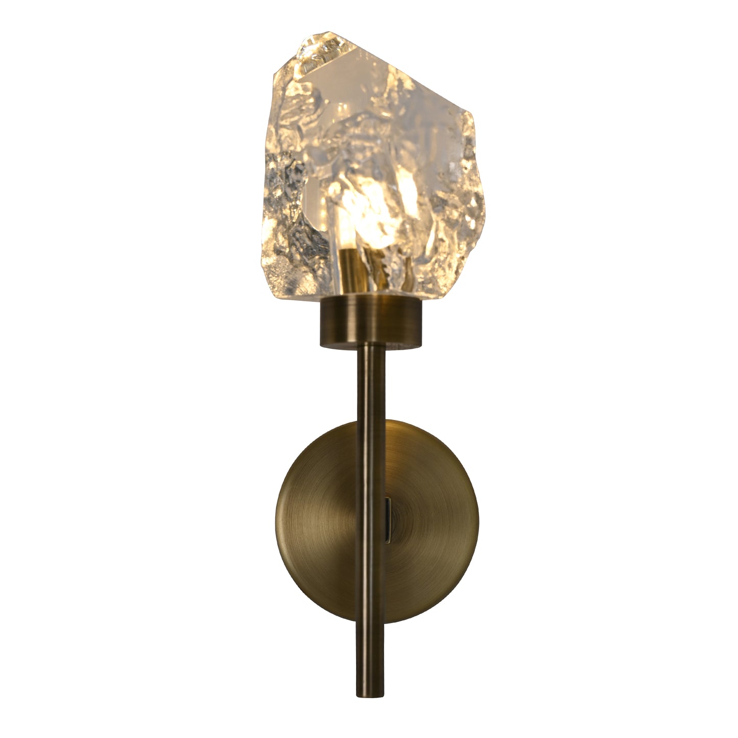 Lambert Glacier-inspirierte Kristall-Wandlampe | Modernes Licht Luxus