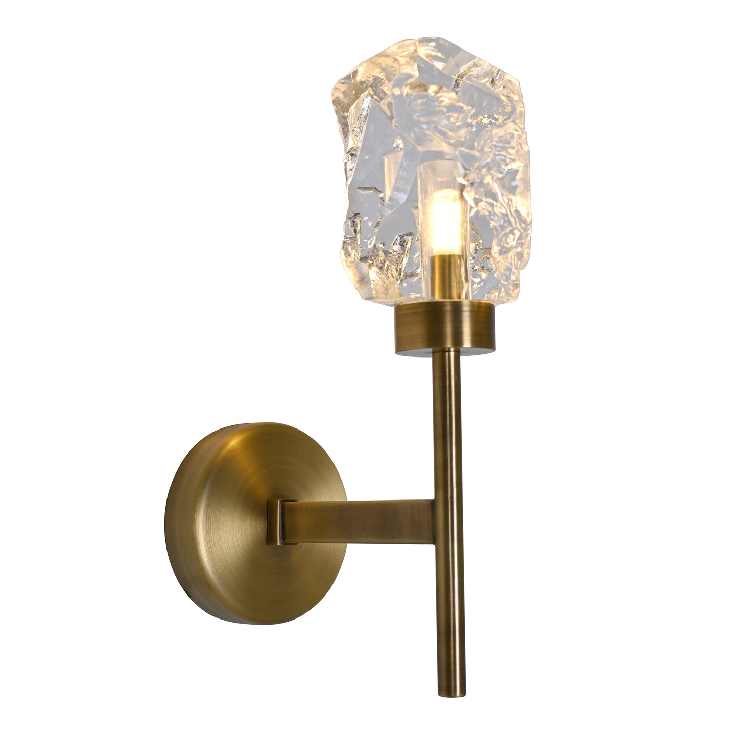 Lambert Glacier-inspirierte Kristall-Wandlampe | Modernes Licht Luxus