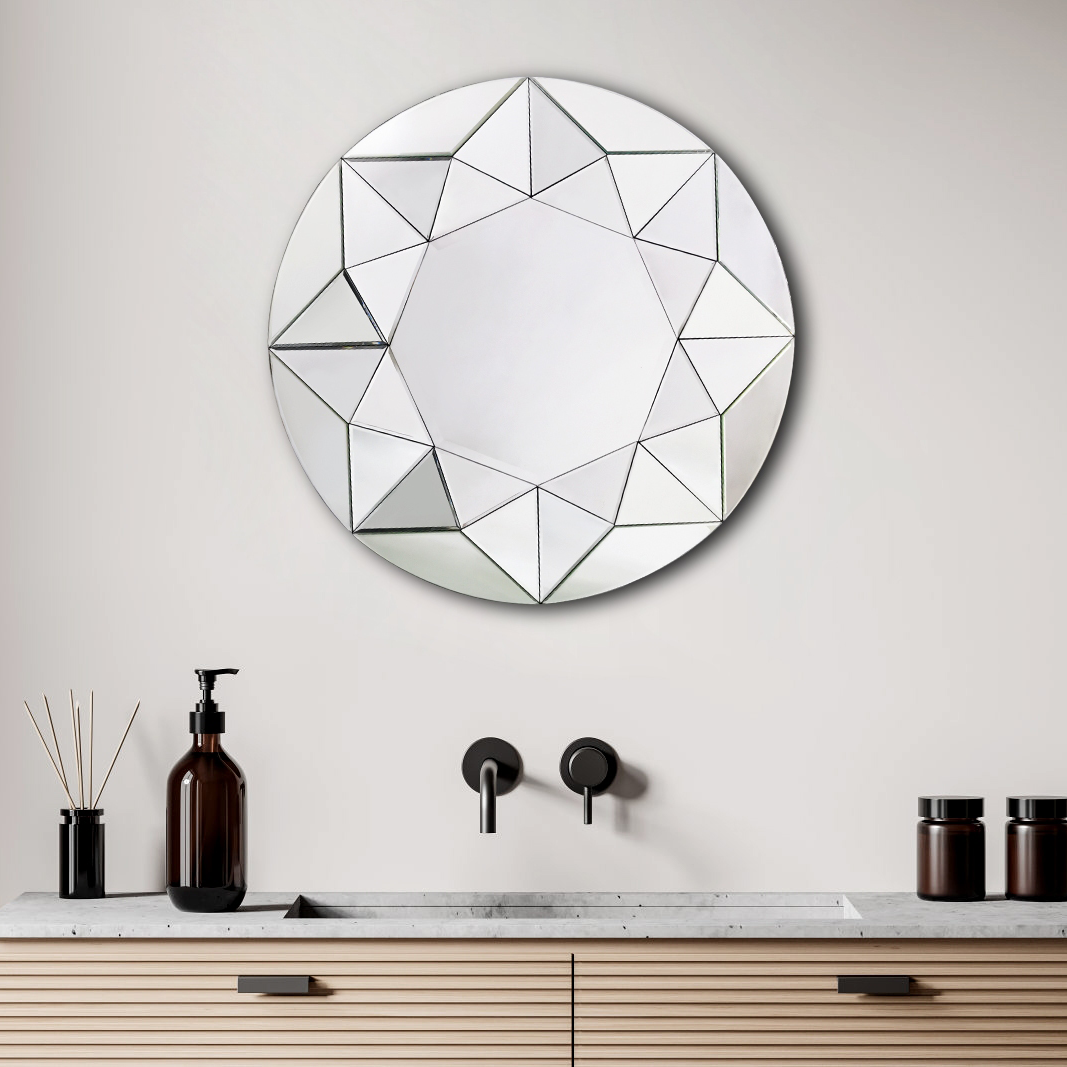 Glass Mirror | Classic Minimalist Style